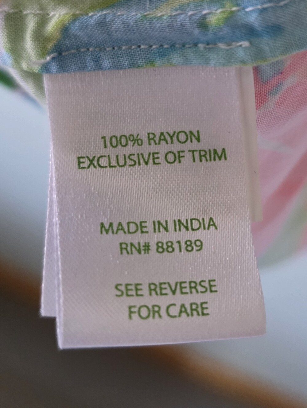 Lilly Pulitzer XS Tropical Neon Multicolor Summer So A Peeling Babydoll Top - Picture 14 of 14